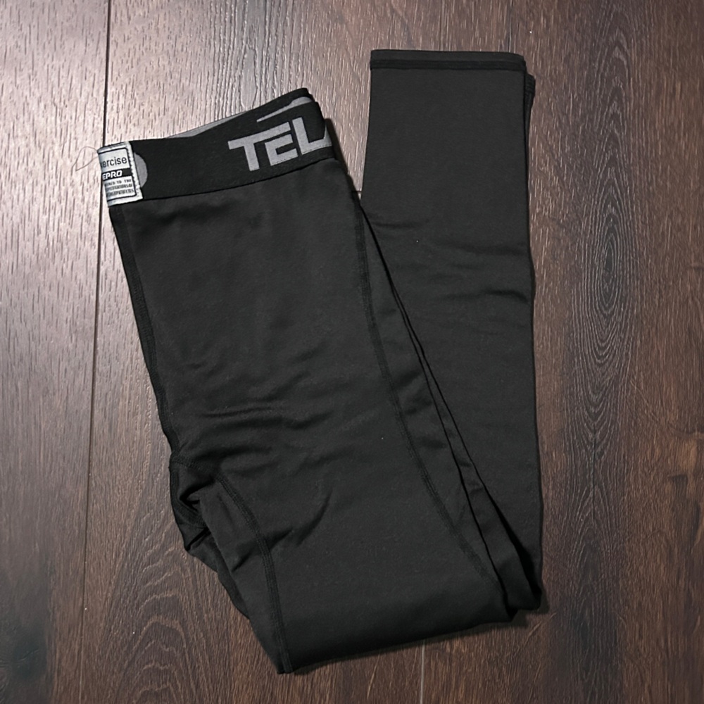 Black Base Layer Winter Pants